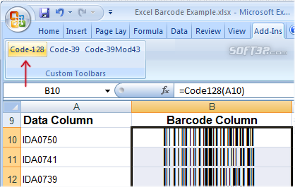 online barcode sheet generator